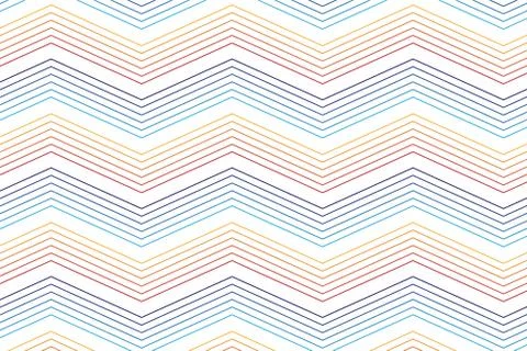 Abstract geometric background with chevron pattern. Vector image. Illustrazione stock