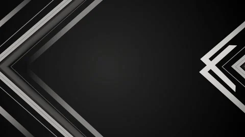 Abstract geometric background chevrons on the right modern tech style animati Stock Footage 334964751