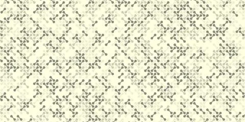 Abstract geometric background with circle seamless pattern. Stockillustratie