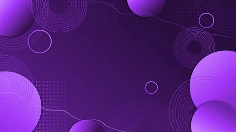 Abstract geometric background with circles minimal animation 스톡 동영상 333908318