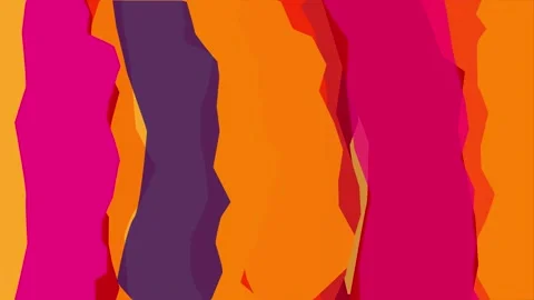 Abstract geometric background. Colored animated stripes. 80s - 90s. Vídeos de archivo 258916235