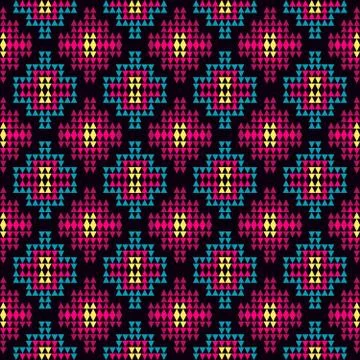 Abstract geometric background colored polygons vector illustration Stock Illustration