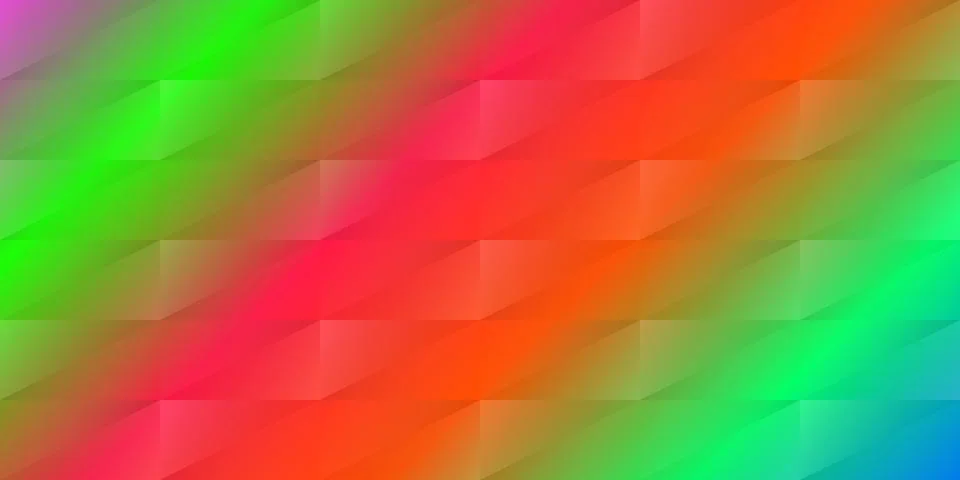 Abstract geometric background with colorful gradient shapes Stock Illustration