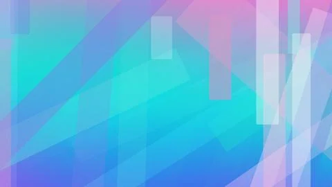 Abstract geometric background with colorful gradient and translucent blocks.. Stock Illustration