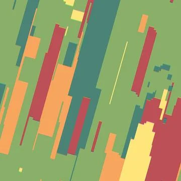 Abstract Geometric Background with Colorful Vertical Stripes and Rectangles Stock Illustration