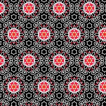 Abstract geometric background composed of vintage colors bricks Illustrazione stock