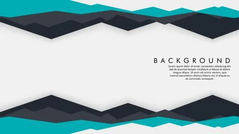 Abstract geometric background concept with a blend of colors and shapes Illustrazione stock