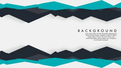 Abstract geometric background concept with a blend of colors and shapes Stock Illustration