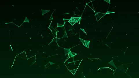 Abstract geometric background with connecting points and lines. Abstract gr.. Stock Illustration