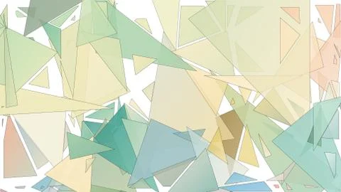 Abstract geometric background consisting of colored triangles Stock Illustration