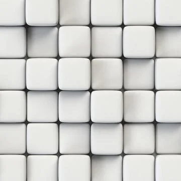 Abstract geometric background with cubes structure Stock Illustration