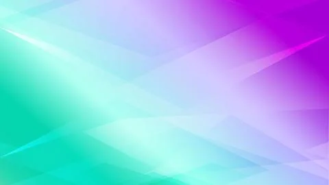 Abstract geometric background with cyan and purple Stock Illustration