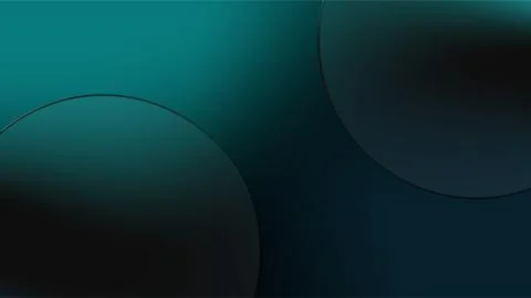 Abstract Geometric Background with Dark Blue and Green Tones. Stock Illustration