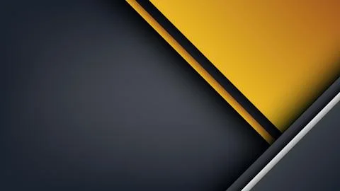 Abstract geometric background with dark grey and luxury gold orange overlap.. Stock Illustration