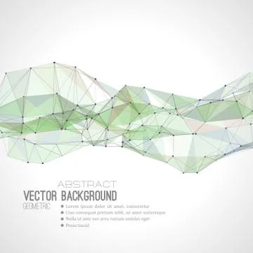 Abstract Geometric Background Design Stock Illustration