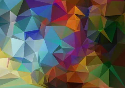 Abstract Geometric Background for Design Stock Illustration