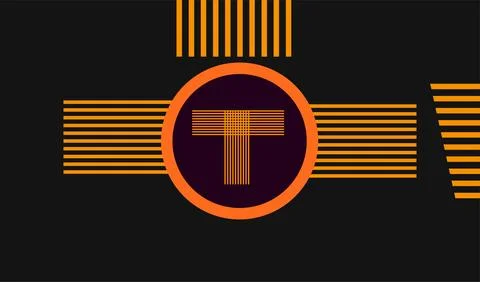 Abstract geometric background with diagonal lines and shapes. Vector illust.. 스톡 일러스트