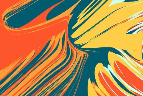 Abstract geometric background with diagonal lines and shapes. Vector illust.. Stock Illustration