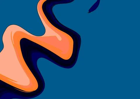 Abstract geometric background with diagonal lines and shapes. Vector illust.. Stock Illustration