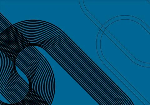 Abstract geometric background with diagonal lines and shapes. Vector illust.. 스톡 일러스트