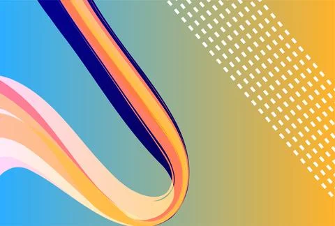 Abstract geometric background with diagonal lines and shapes. Vector illust.. 스톡 일러스트