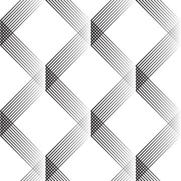 Abstract geometric background with diagonal + lines. Intersecting flowing g.. Stock Illustration