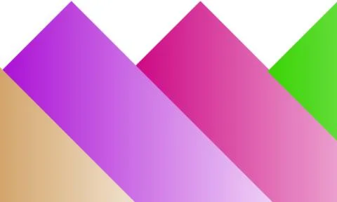 Abstract geometric background with diagonal overlapping shapes in purple magenta Stock Illustration