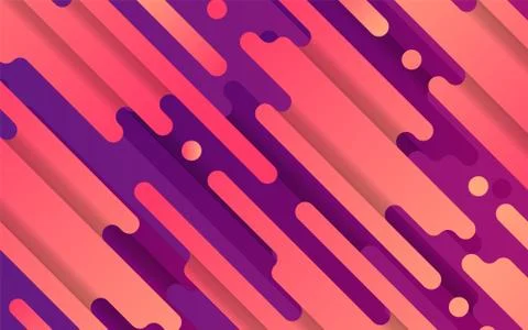 Abstract geometric background with diagonal shapes filled with vivid gradients Stock Illustration