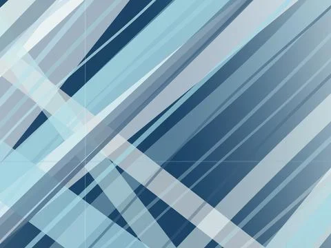 Abstract geometric background with diagonal stripe pattern in blue and ligh.. Stock-Illustration