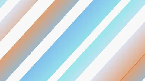 Abstract geometric background with diagonal stripes in blue and orange Stock Illustration