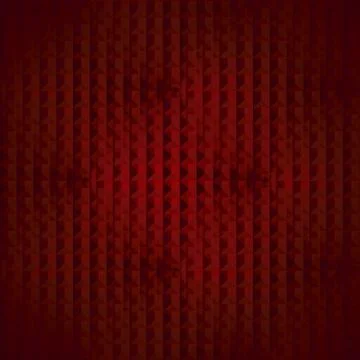 Abstract geometric background diamond pattern deep red blurred Stock Illustration