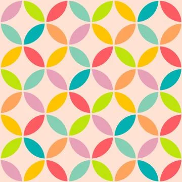 Abstract geometric background with different geometric shapes - triangles, ci Stock Illustration