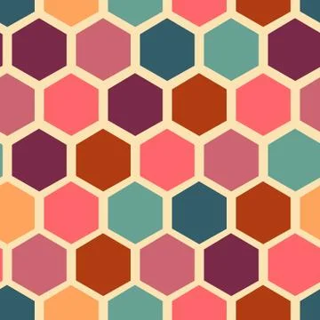 Abstract geometric background with different geometric shapes - triangles, ci Stock Illustration