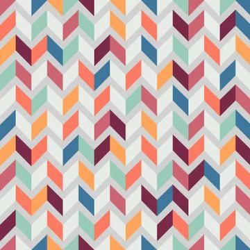 Abstract geometric background with different geometric shapes - triangles, ci Stock Illustration