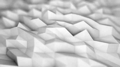 Abstract Geometric Background. Digital low poly backdrop Abstract Geometri... Foto stock