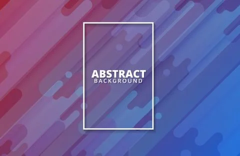 Abstract geometric background with dynamic shapes composition Stock Illustration