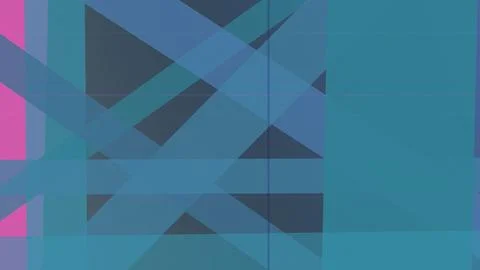 Abstract geometric background featuring blue and teal polygon shapes with a.. Stock Illustration