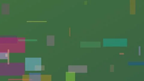 Abstract geometric background featuring colorful semi-transparent rectangle.. Stock Illustration