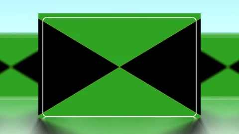 Abstract geometric background featuring green and black triangles with whit.. Vídeo Stock 343643594