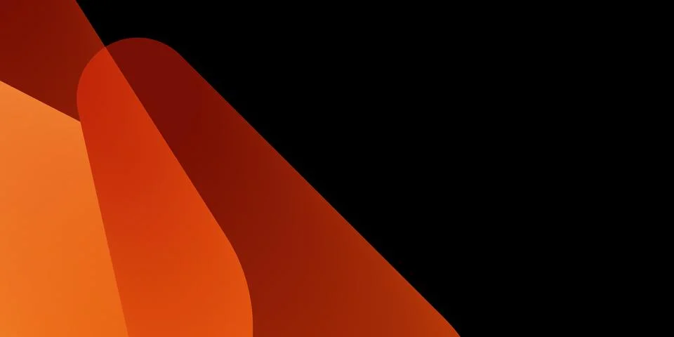 Abstract geometric background featuring retro style orange and red shapes l.. Stock Illustration