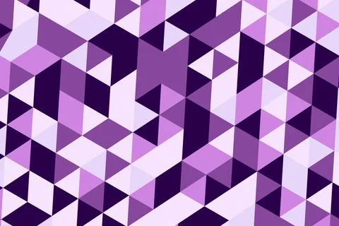 Abstract geometric background filled with multicolor triangles Stock Illustration