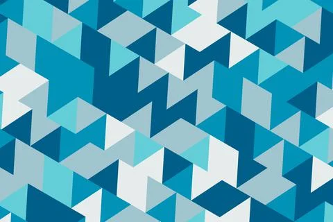 Abstract geometric background filled with multicolor triangles Stock Illustration