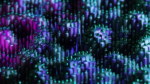 Abstract Geometric Background 스톡 동영상 170388218