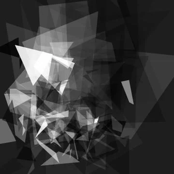 Abstract geometric background formed by triangular polygons Stock Illustration