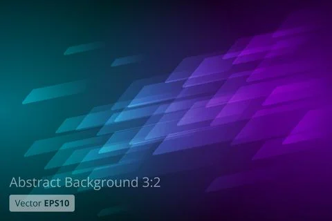 Abstract geometric background forming a dynamic composition with vibrant colo Stock Illustration