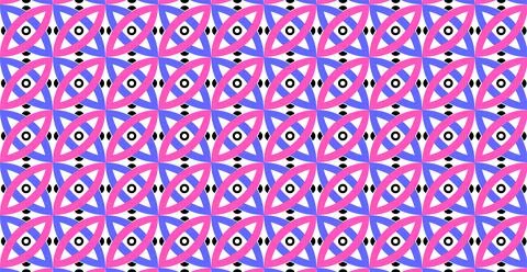 Abstract geometric background. Geometric patterns in different colors. Geomet Illustrazione stock