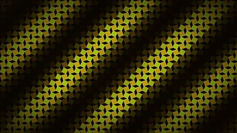 Abstract geometric background with gold and emerald green mosaic pattern an.. Stock Footage 333799611