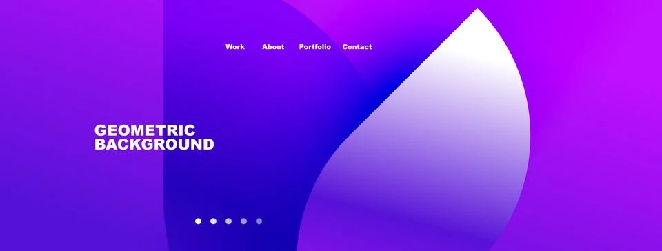 Abstract geometric background. Gradient colors blend, creating modern design. 스톡 일러스트