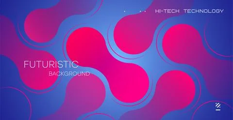 Abstract geometric background. Gradient minimalist retro poster graphics ve.. Illustrazione stock