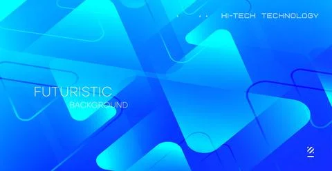 Abstract geometric background. Gradient minimalist retro poster graphics ve.. Stock Illustration